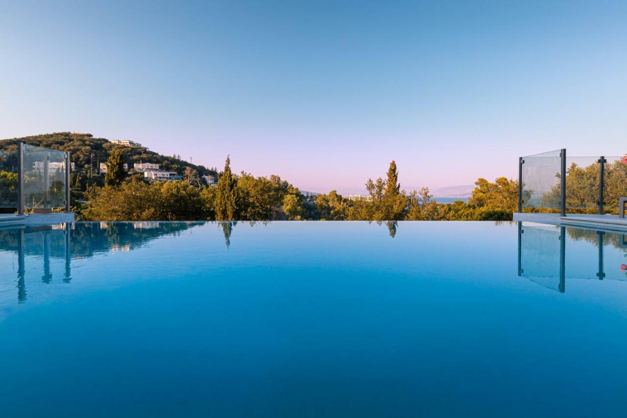 Villa Omnia - Kommeno Bay Dassia  Buitenkant foto