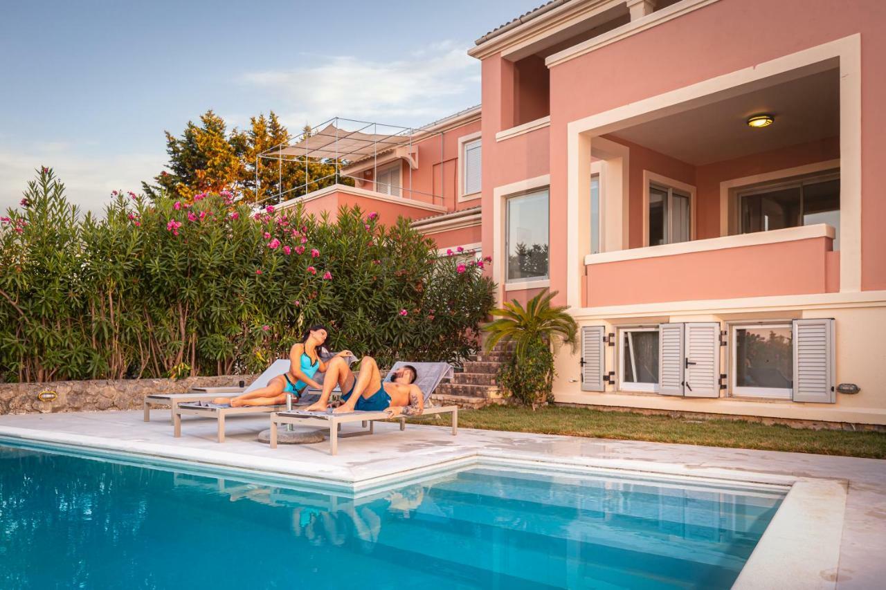Villa Omnia - Kommeno Bay Dassia  Buitenkant foto